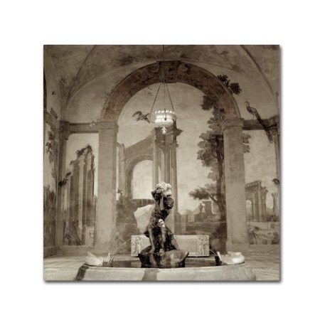 Trademark Fine Art Alan Blaustein 'Lombardy Giardini I' Canvas Art, 24x24 ALI5134-C2424GG